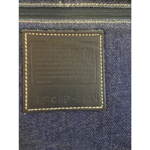 Coach Bags Coach Blue Denim Coach Saddlebag Crossbody Poshmark